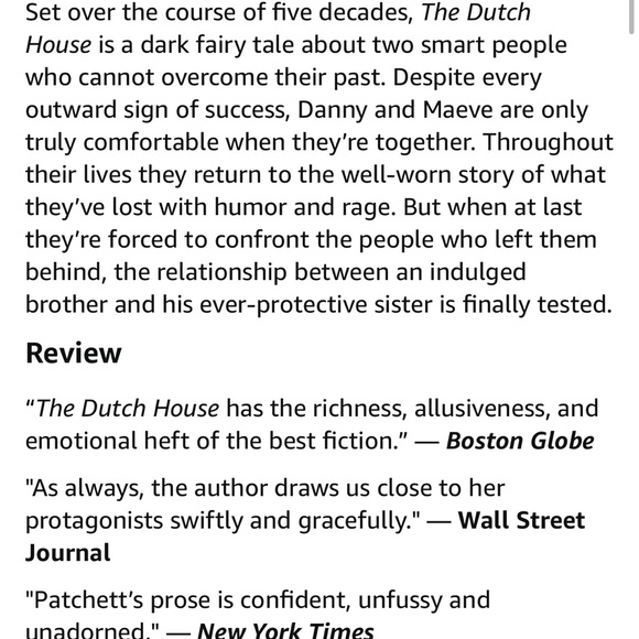 ⭐️ The Dutch House By Ann Patchett Book - Picture 9 of 10